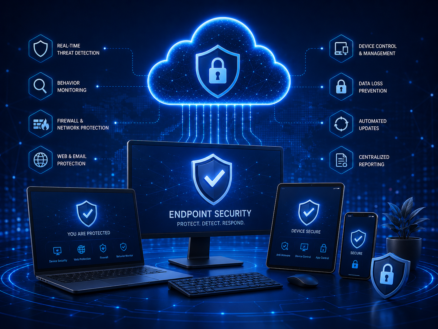 Endpoint security protection